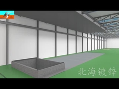 Εργοστάσιο παραγωγής βιομηχανικής αυτόματης γαλβανισμού εν θερμώ με το κλειδί στο χέρι