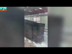 Τύπος L Ζεστή γραμμή παραγωγής γαλβανισμού Εργοστάσιο Φούρνος Τανκ Κεταλιού ψευδαργύρου