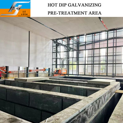 Hot Dip Galvanizing Line Plant Factory Equipment Customize Zinc Kettle Furnace Best Supplier