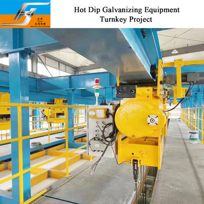 Customized Design Automatic Hot Dip Galvanizing Plant with High Efficiency and Eco-friendly Production Line