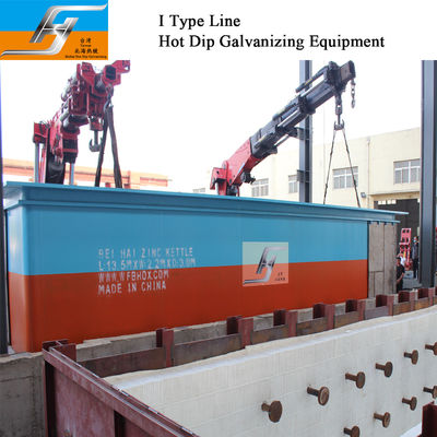I Type Hot Dip Galvanizing Equipment Production Line