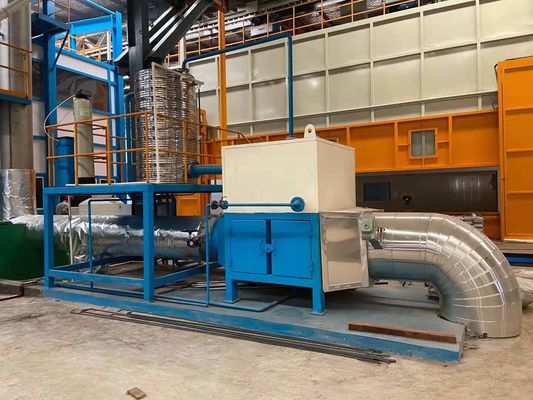 Ποιότητα  Hot Dip Galvanizing Turnkey Project Furnace Residual Heat Recovery System For Fluxing And Degreasing Tank εργοστάσιο